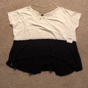 NWT Free People Oversized T-Shirt. Size XS
